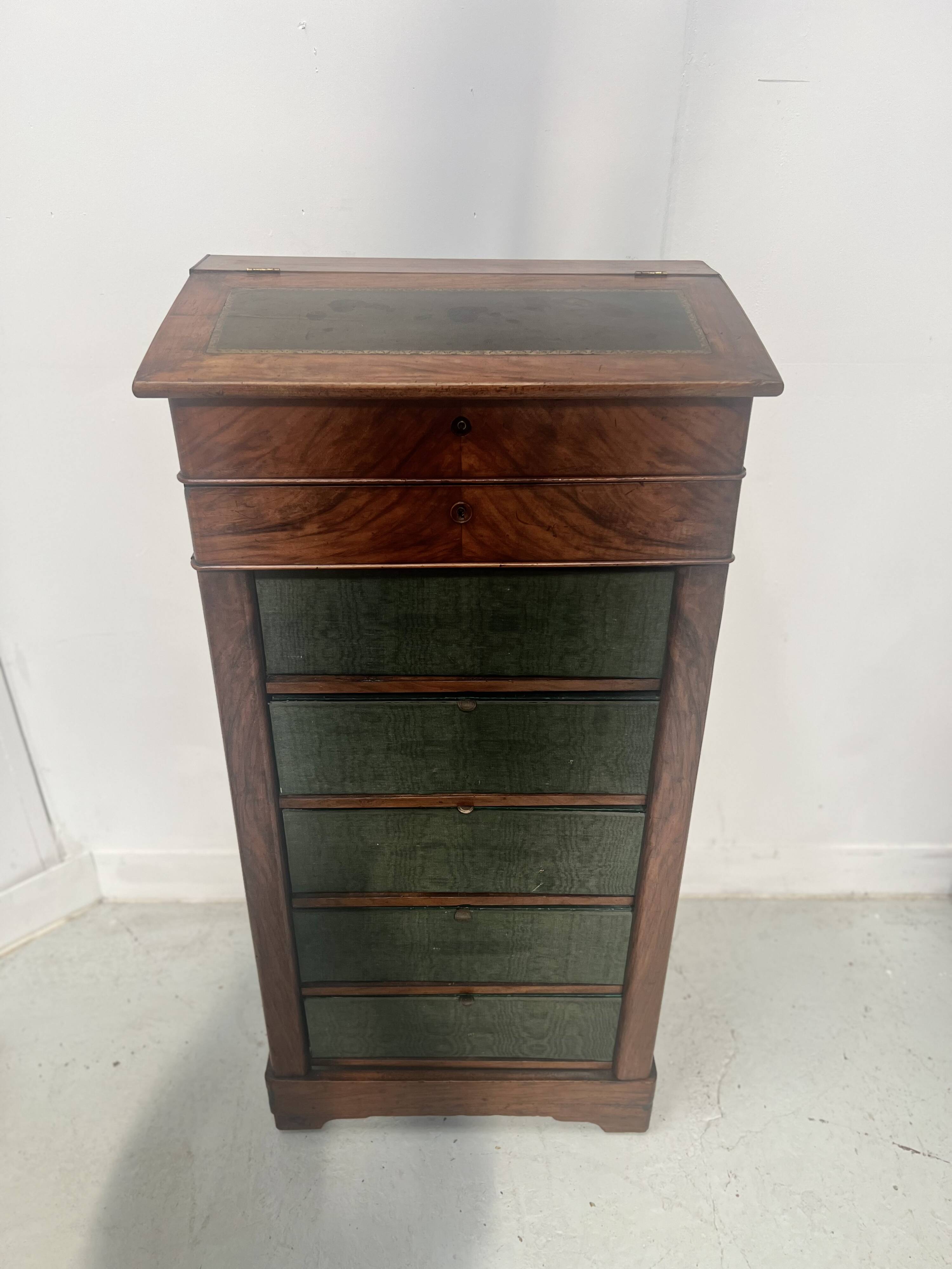Old 19th century notary's clerk's desk