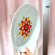 Vintage round dish 70's in Winterling porcelain