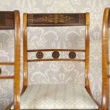 19th Century English Chairs in Sheraton Style, Set of 5