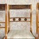 Chaises anglaises du 19ème siècle dans le style Sheraton, ensemble de 5