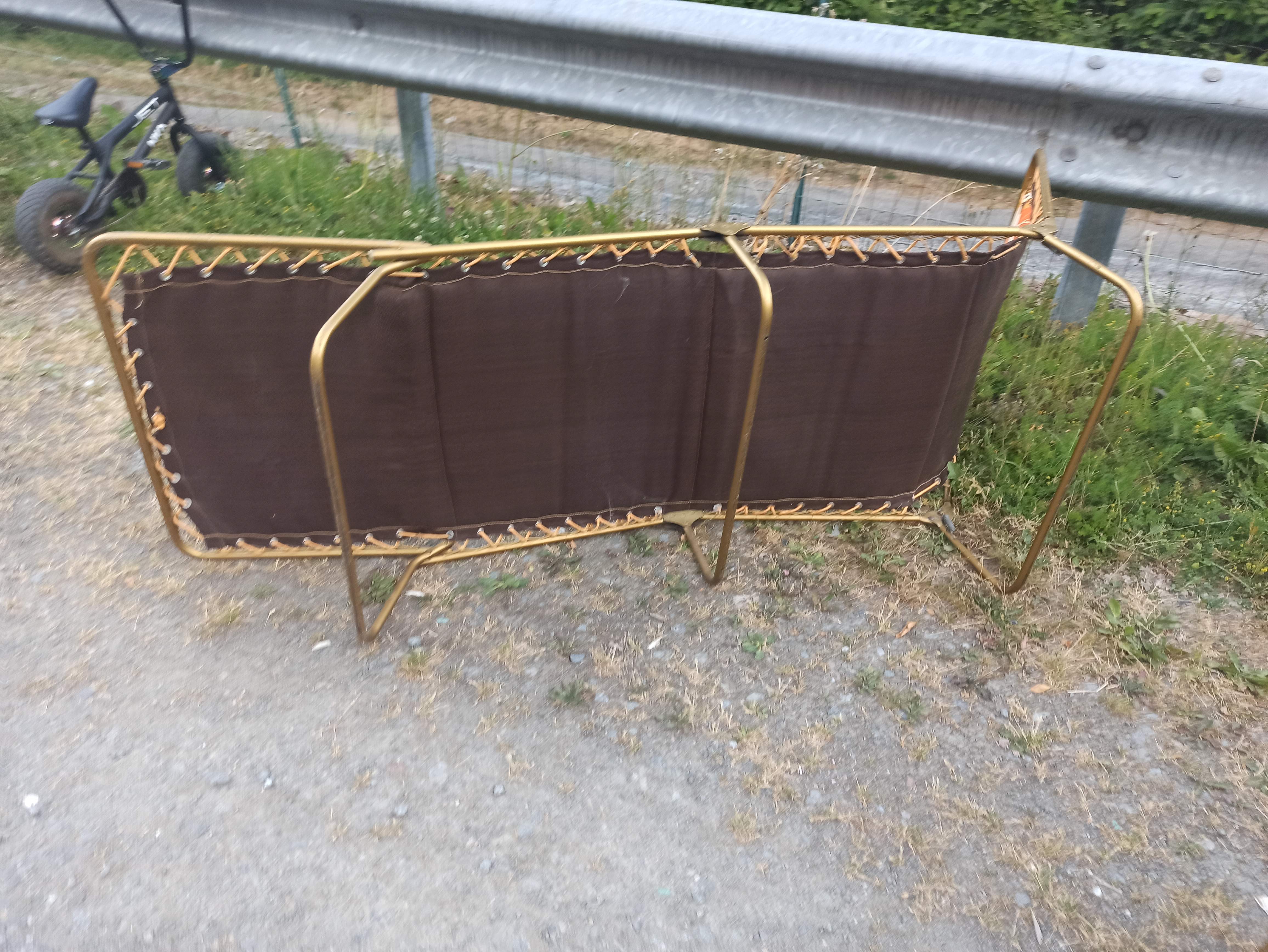 Set 2 sunbathes Lafuma vintage folding sun loungers