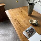 Table, mobilier de montagne en hêtre, 1950
