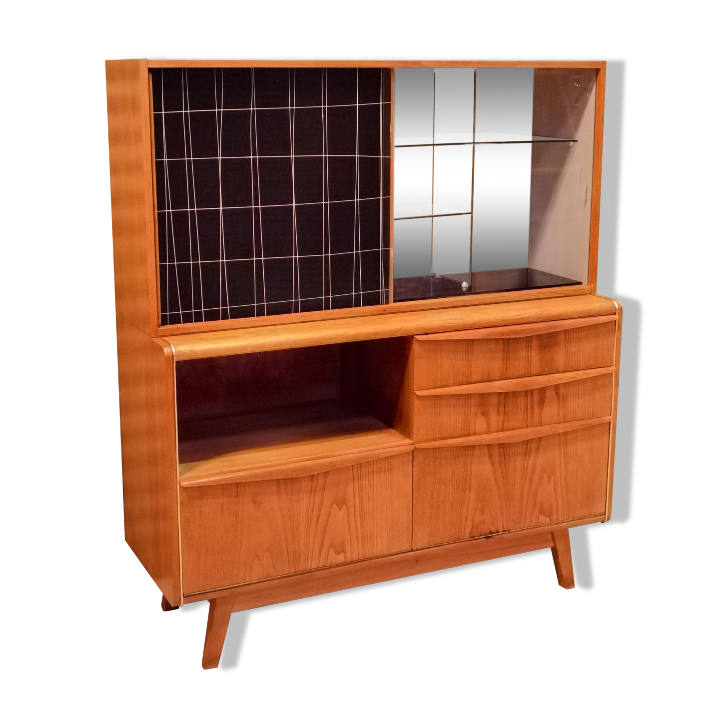 Buffet U372 / 386 Bohumil Landsman and Hubert Nepožitek for Jitona Soběslav