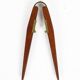 Mid-century Poul Knudsen nutcracker / teak / brass / 1960s / Danish modern design