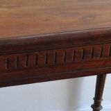 Rectangular walnut table