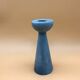 Blue candle holder
