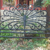 Black rattan headof