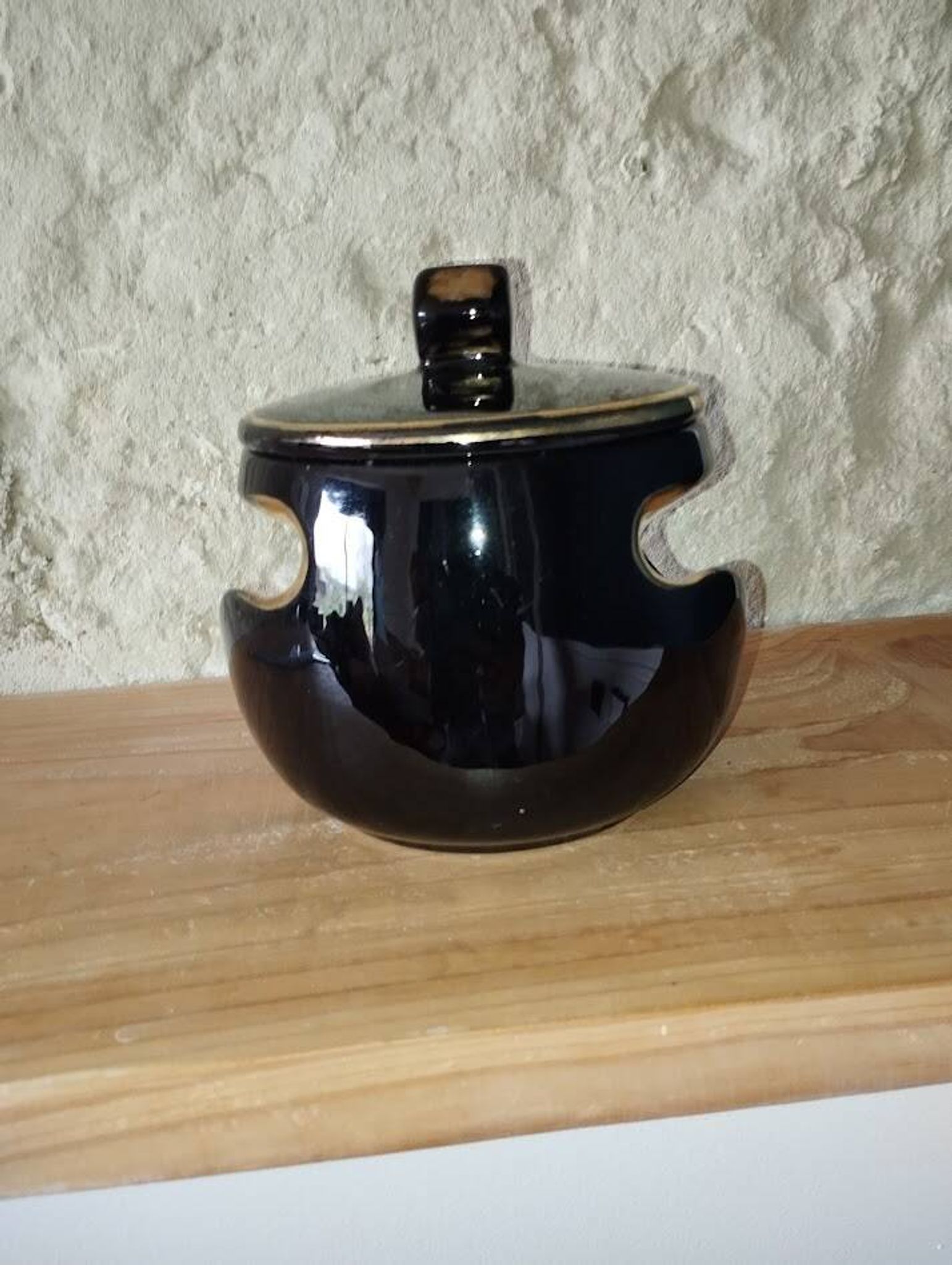 Cendrier Vallauris – Pot à tabac & porte-pipe – Création Réflexe