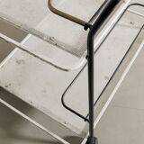 Vintage French Mid Century Drink Bar Trolley by Mathieu Matégot, 1950s