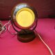 Brown vintage eyeball lamp Space Age – 1970s