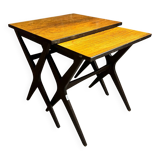 Nesting tables in rosewood, Denmark 1960