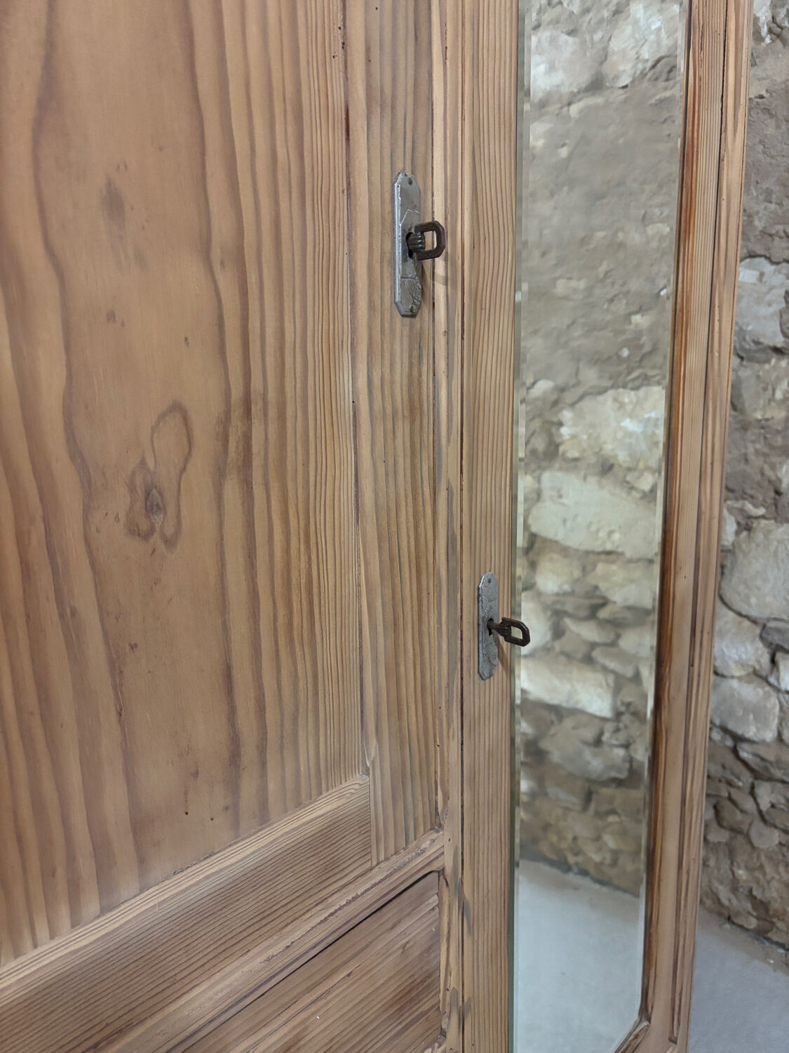 Antique Art Deco wardrobe