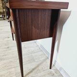 Gunnar nielsen tibergaard, toilet teak, denmark, 1960s.