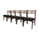 Set of five dining chairs by Johannes Andersen, model 101 Danish Design