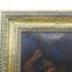Antique painting Flagellation of Christ with early XIX gilded wooden frame
