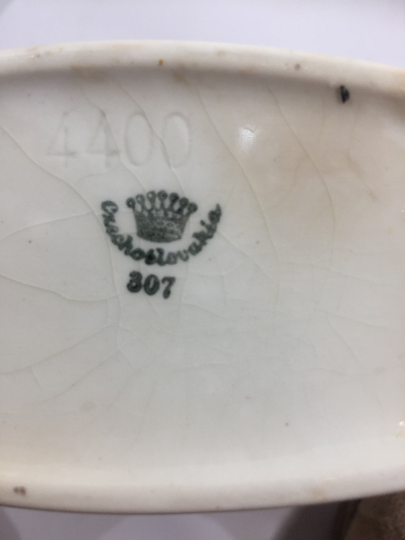 Spice pots lot of 6 pieces Czechoslovakia 50