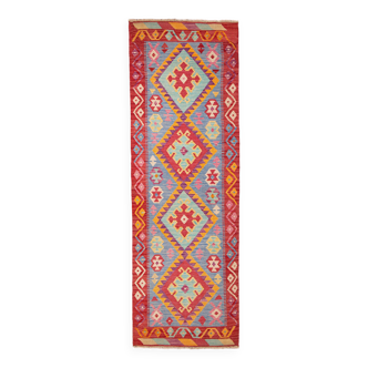 Afghan Pashtun Kilim Runner 240 x 76 cm