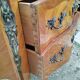 Antique Louis xvi style chest of drawers with marble top