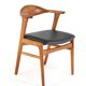 Set of 4 Erik Kirkegaard Hong stolefabrik chairs vintage model 49