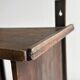 Antique wooden wall shelf.