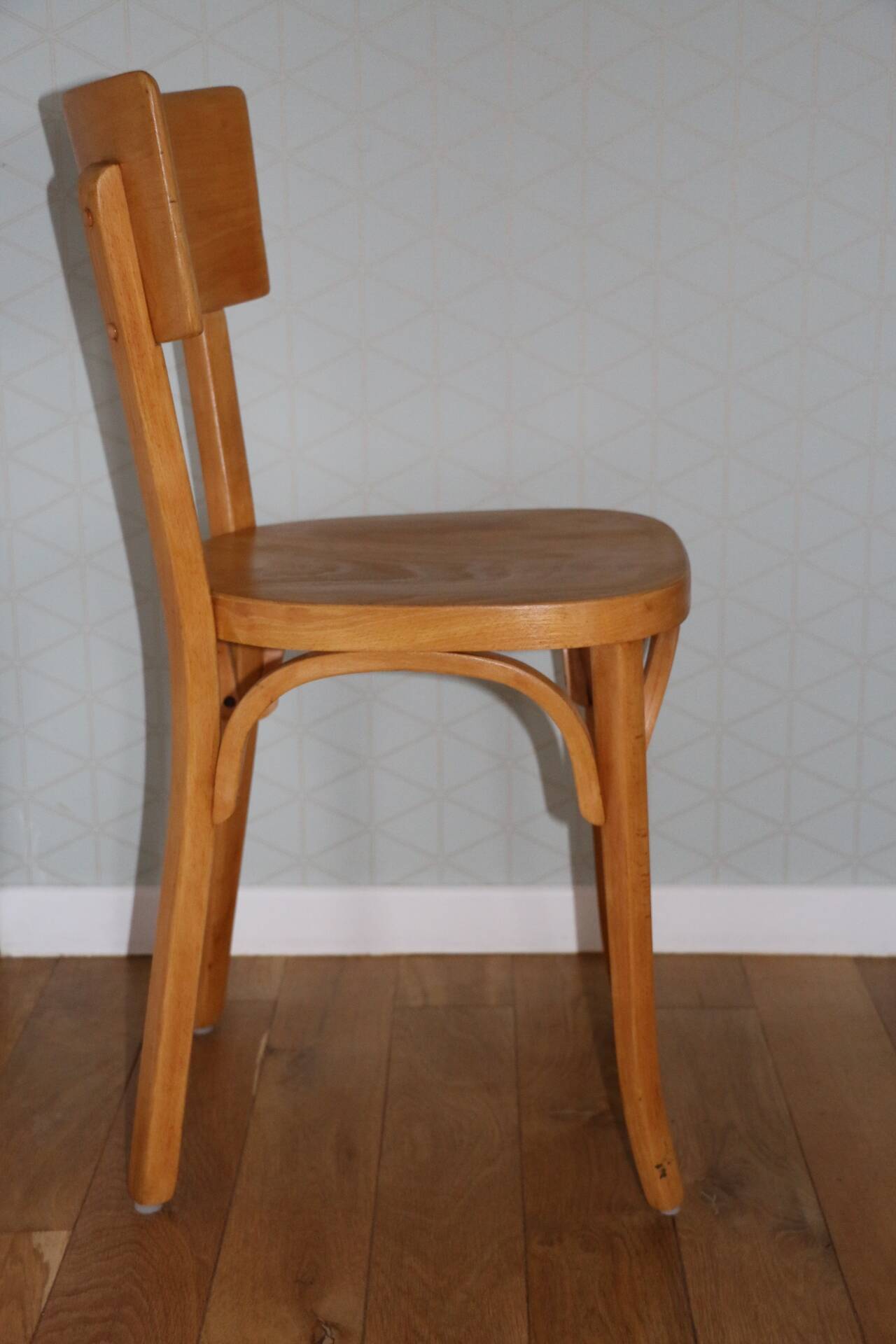 Set of 4 Baumann No. 30 chairs with wide back