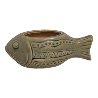 Fish ceramic pot cover
