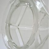 Art deco ceiling frosted and transparent 1930s glass