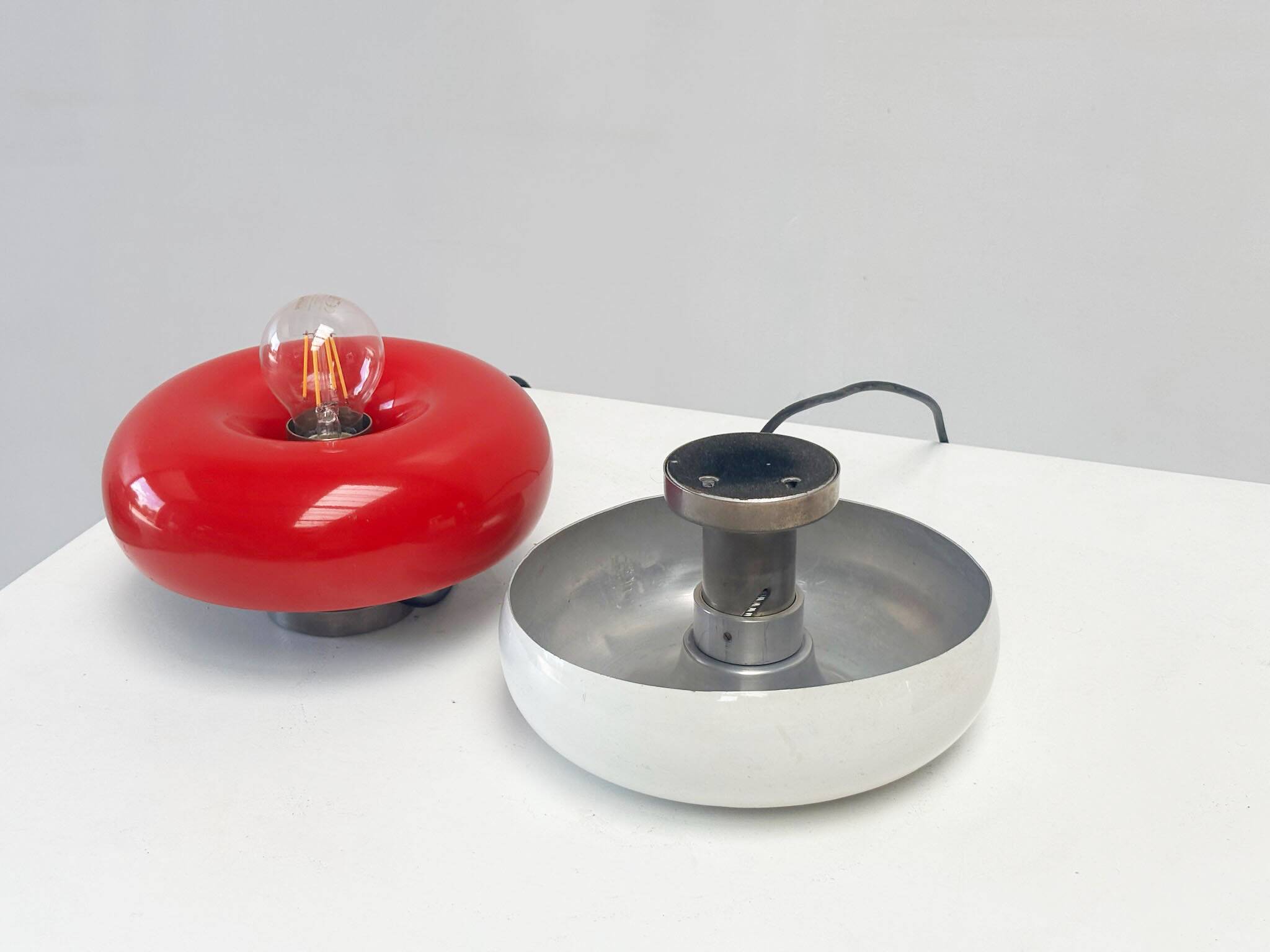 Set of two Ingo Maurer POX lamps