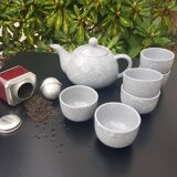 Gray tea set