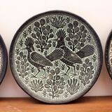 Decorative plates by Stefan Kniat 60s