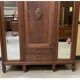 Antique Art Deco wardrobe, clothes cupboard