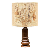 Large vintage 70s herbarium lamp