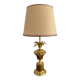 Vintage brass spike lamp from the 70s