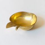 Brass apple trinket bowl