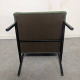 Modernist driver of the 50s/60s and her ottoman