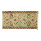 Anatolian handmade kilim rug 298 cm x 157 cm