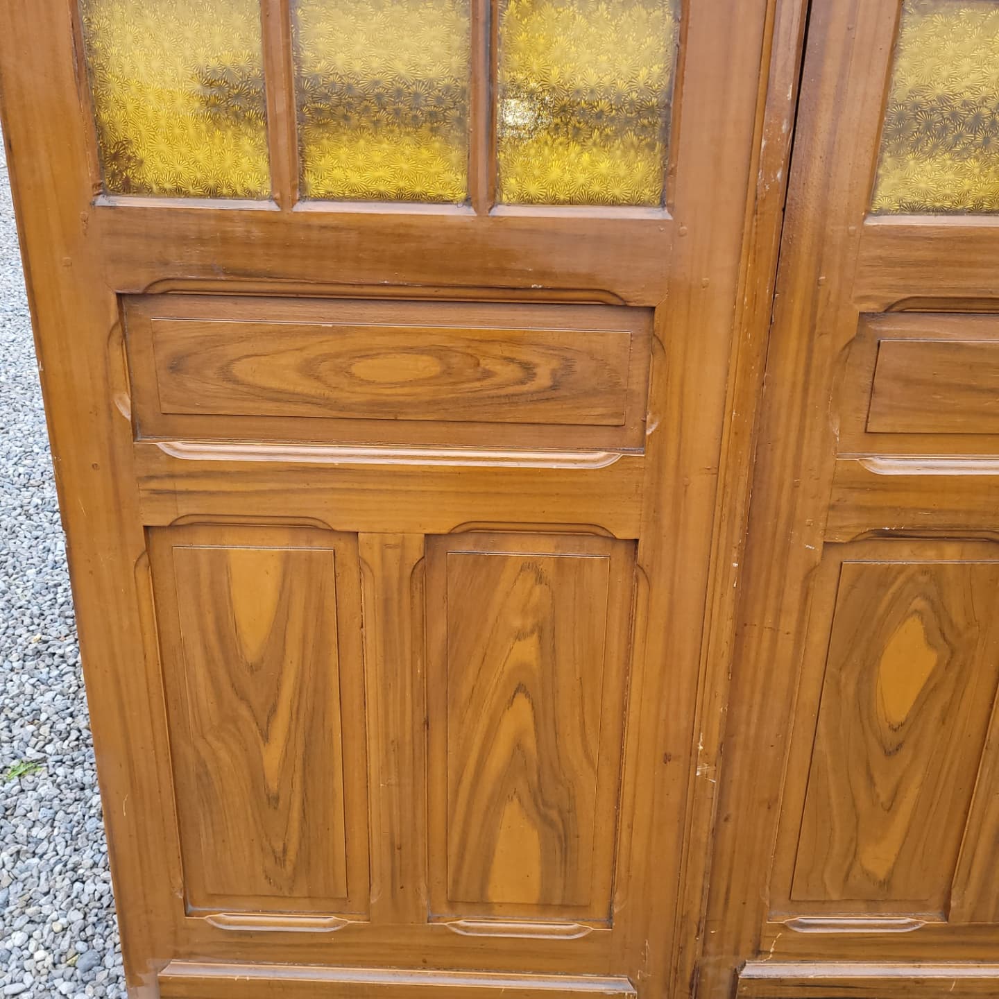 3 old separation doors