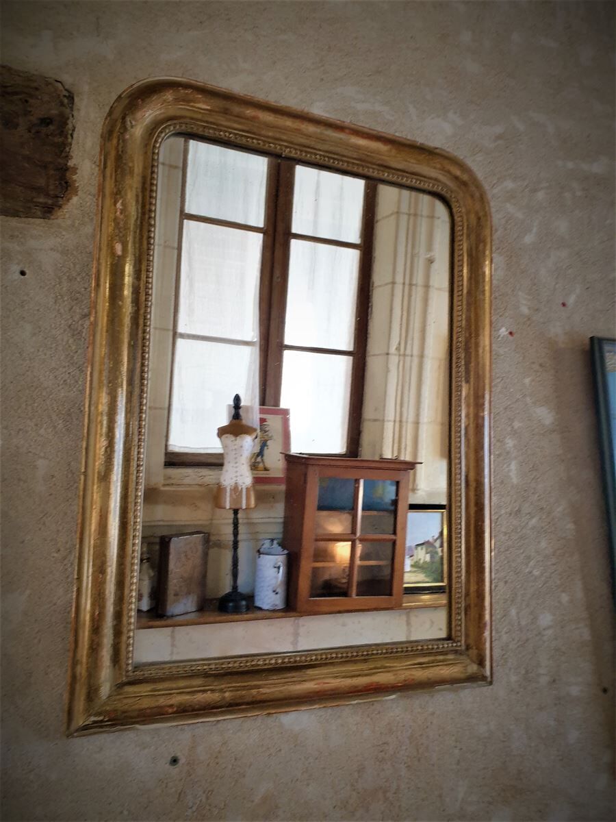 Antique mirror 67x90cm