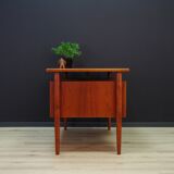 TEAK WRITING DESK DANISH DESIGN 60 70 RETRO