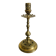 19th-century gilded bronze candlestick
