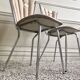 Vintage deconstructured "petals" chairs restored