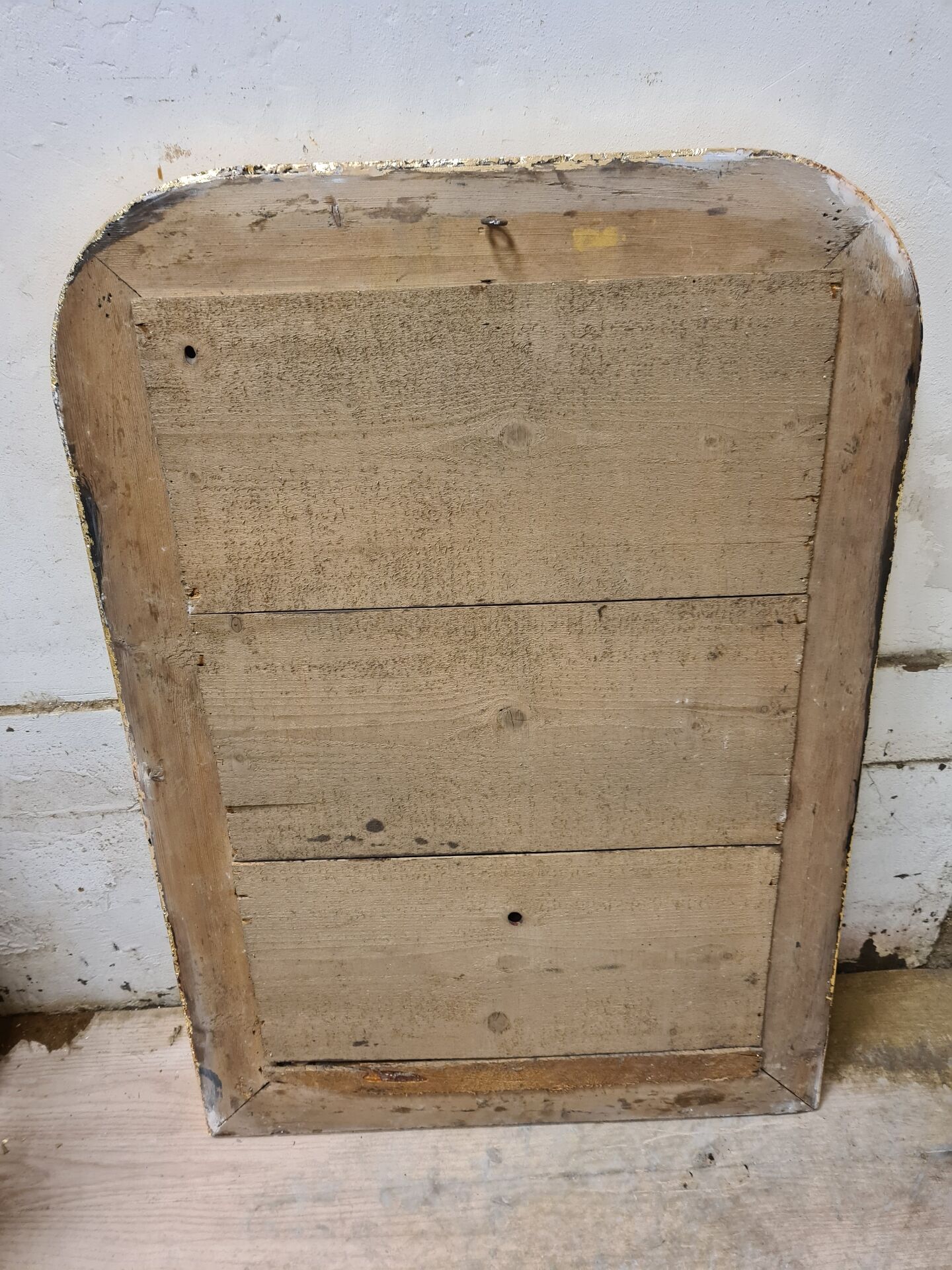 Antique gilded mirror in Louis Philippe style
