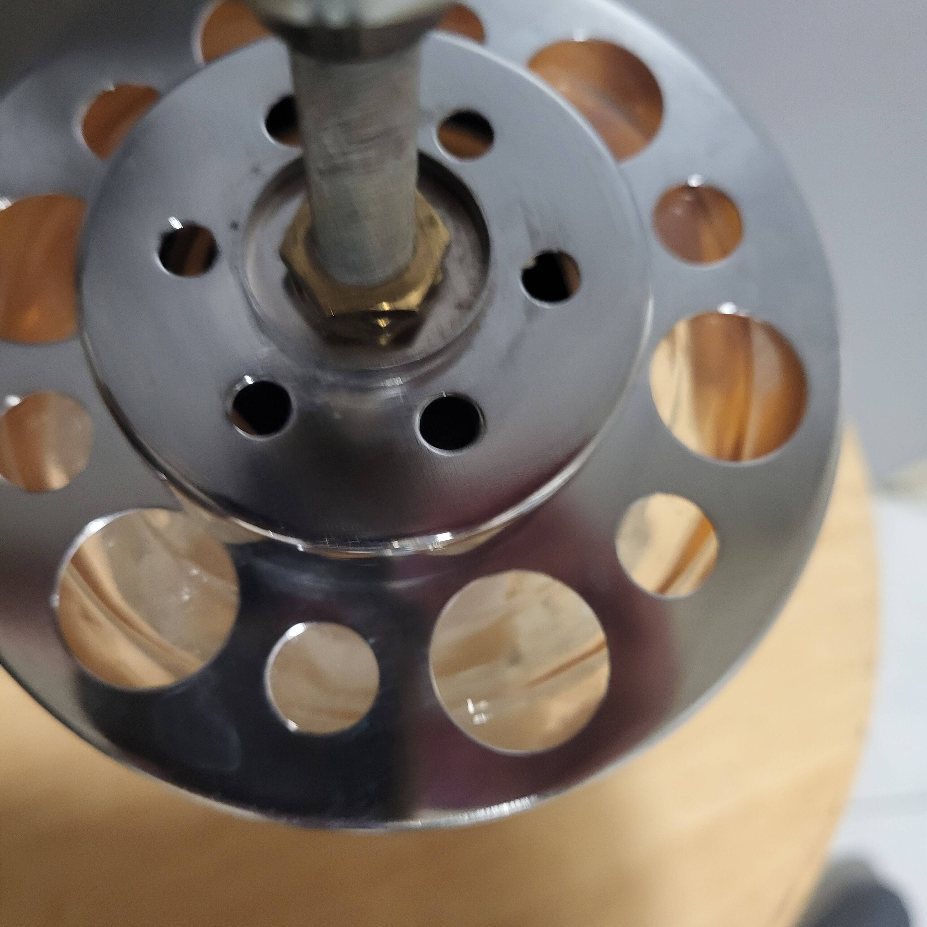 Raak suspension, space age chrome orange