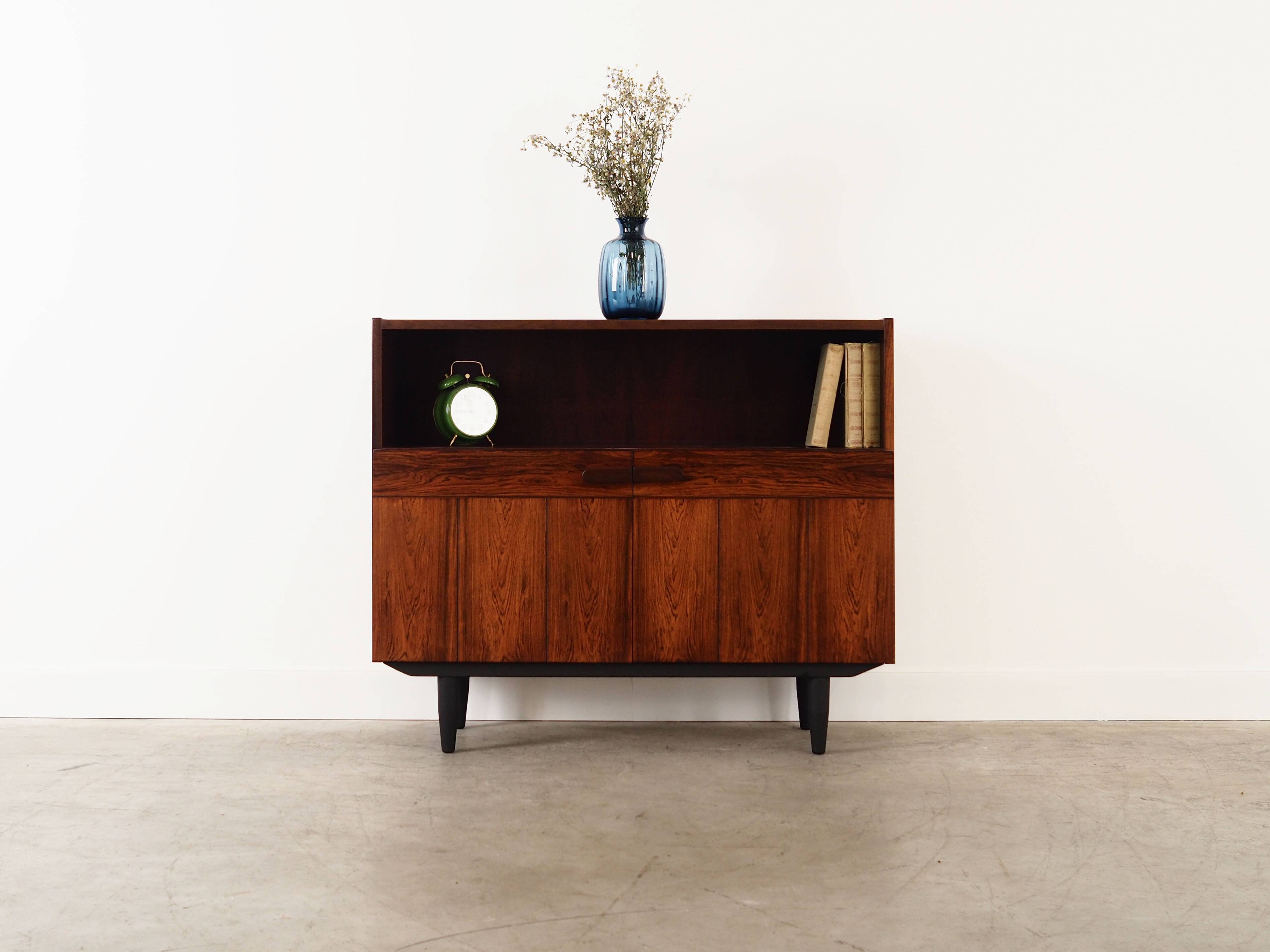 Meuble en palissandre, design danois, années 1970, fabrication : Danemark