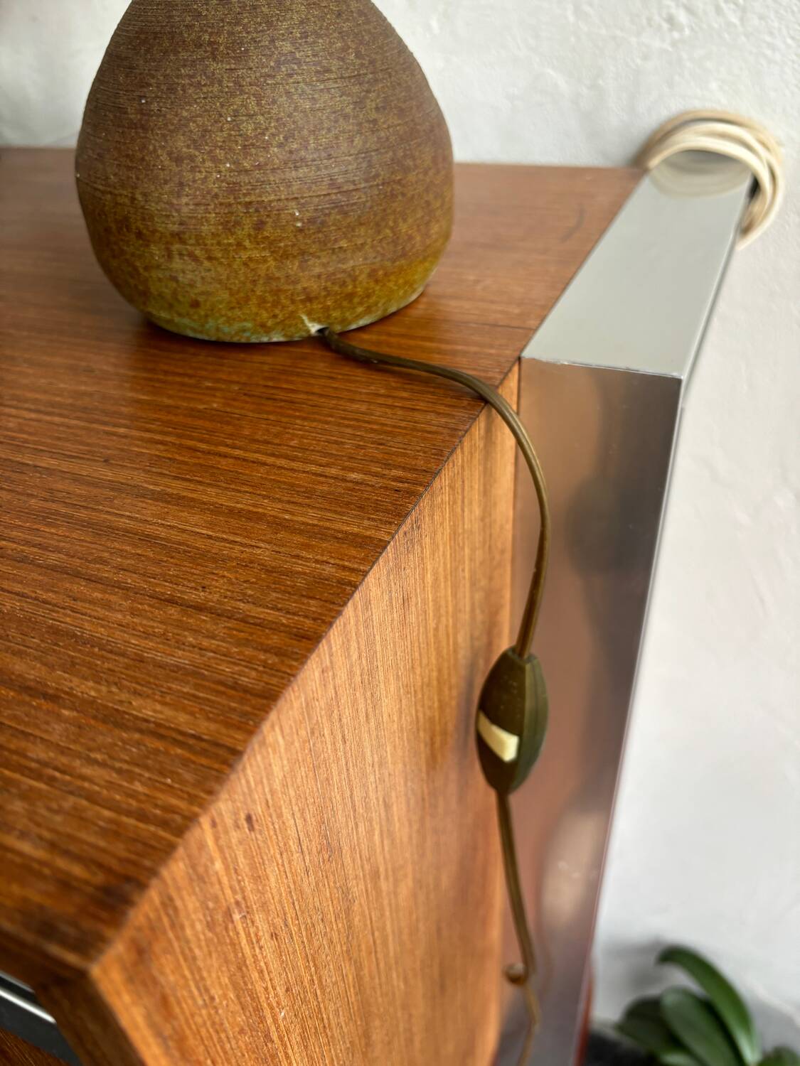 Vintage sandstone lamp