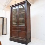 Large distillery cabinet, Italy 1900
