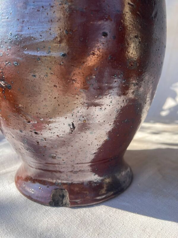 Pot en grès français du XIXe siècle