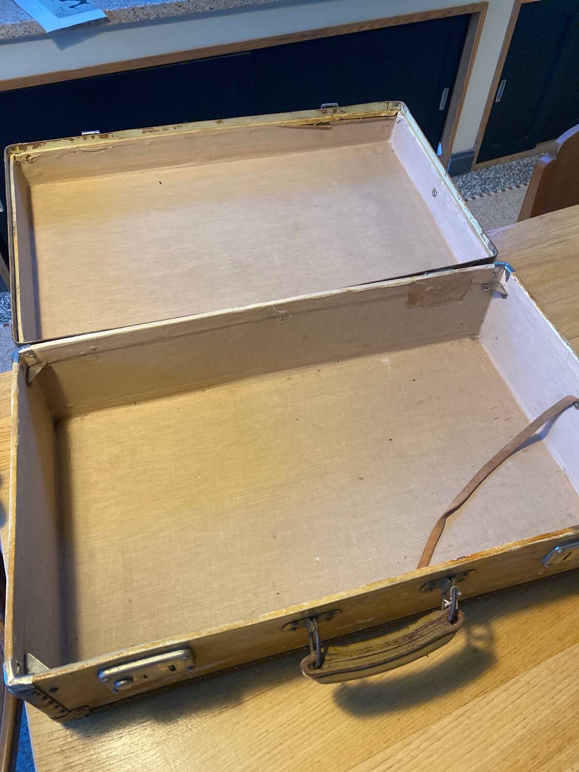 Luxury velun suitcase 1920