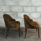 Chairs moumoute 60's