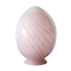 Pink glass egg lamp 70s